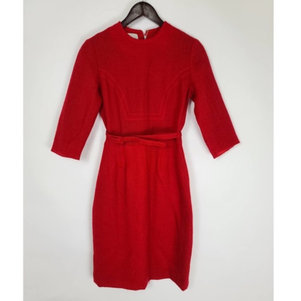 Vintage Betty Barclay Belted Sheath Dress